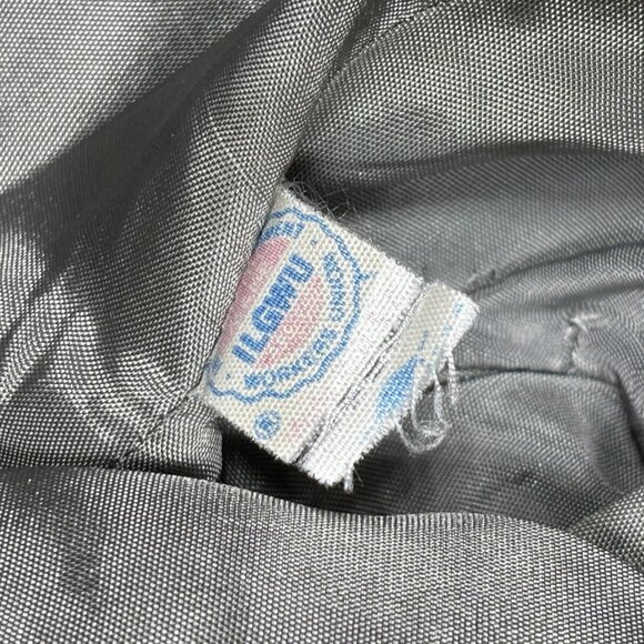 VTG Norgail LTD New York Gray 100% Wool Collarless Blazer Sport Coat Womens L - Picture 11 of 11